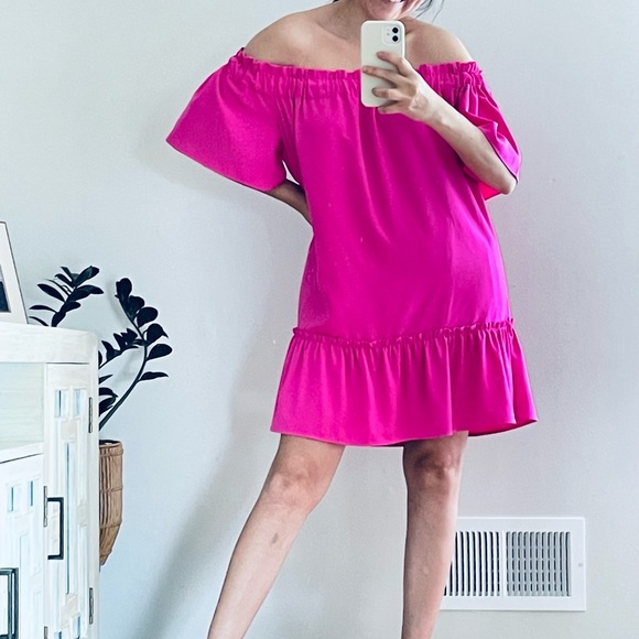 CROSBY by Mollie Burch PINK DRESS SIZE SMALL - Picture 2 of 4